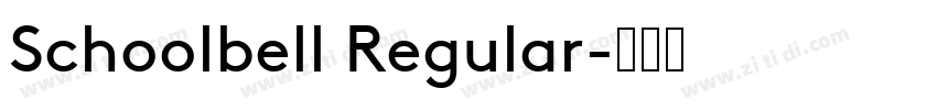Schoolbell Regular字体转换